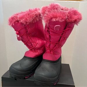 KAMIK Women’s Momentum Tall Winter Boots w/ Faux Fur Hot Pink Size 7